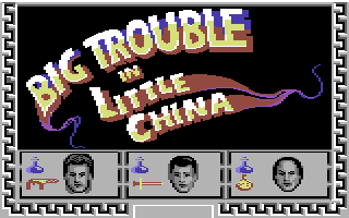 Big Trouble in Little China was one of many bad 80s movie based retro games