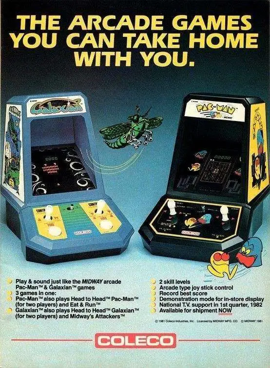 Pac-Man Coleco electronic game
