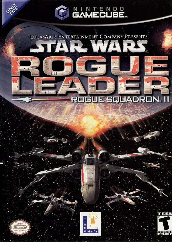 Rogue Leader Star Wars Gamecube Game