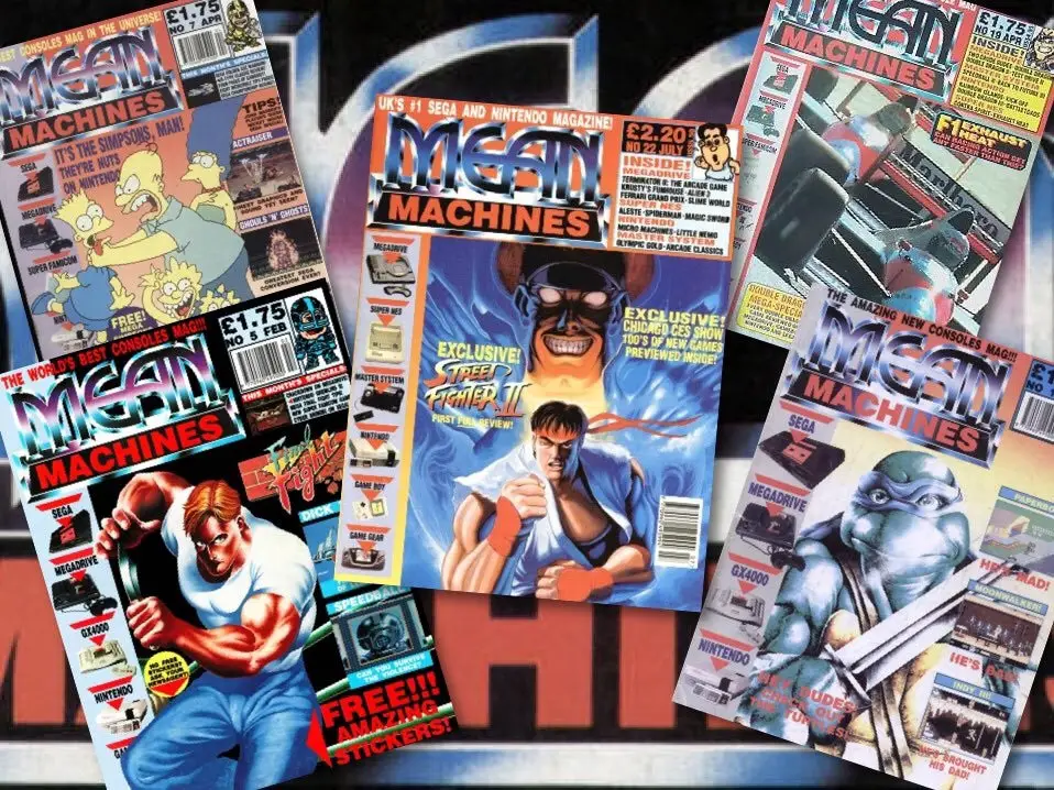 Mean Machines a 90's video games Magazine
