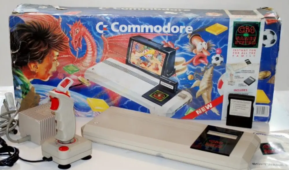 Commodore C64GS video game console