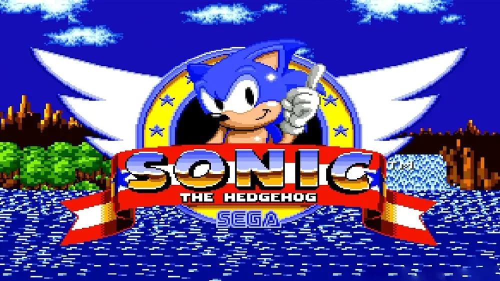 Sonic the hedgehog the video game was released in 1991