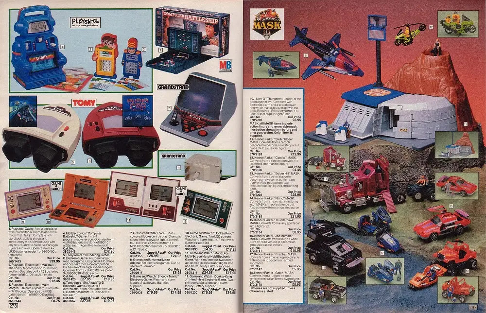 Argos Catalogue 1986