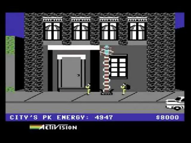 Ghostbusters the Commodore 64 games based on the movie