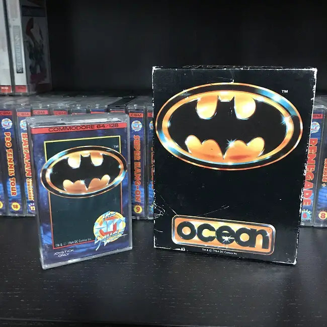 My copies of Batman for the Commodore 64