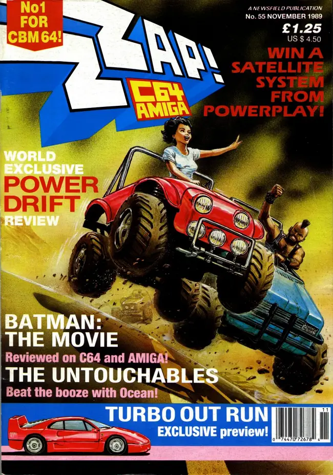 Zzap 64 Issue 55 cover