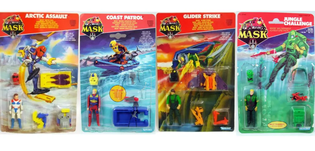Kenner MASK Adventure pack toys 1