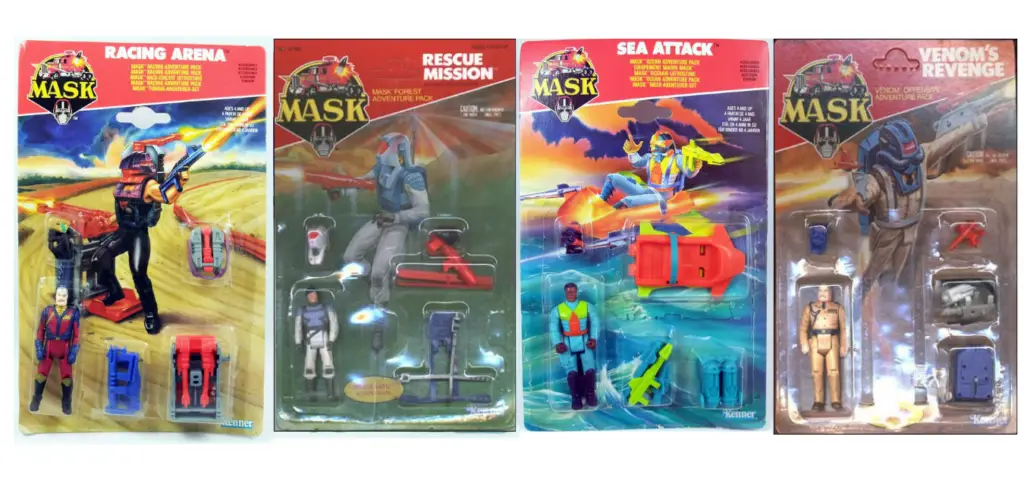 Kenner MASK Adventure pack toys 2