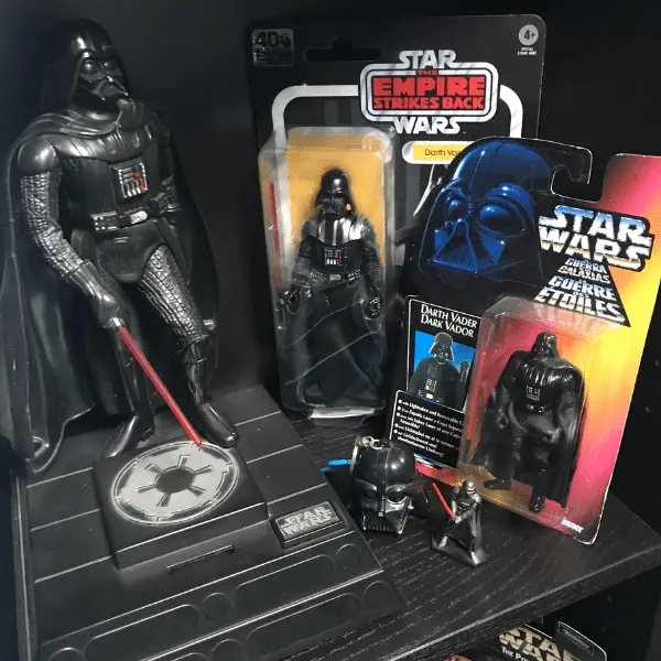 part of my Darth Vader Toy Collection