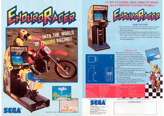 Enduro Racer from Sega