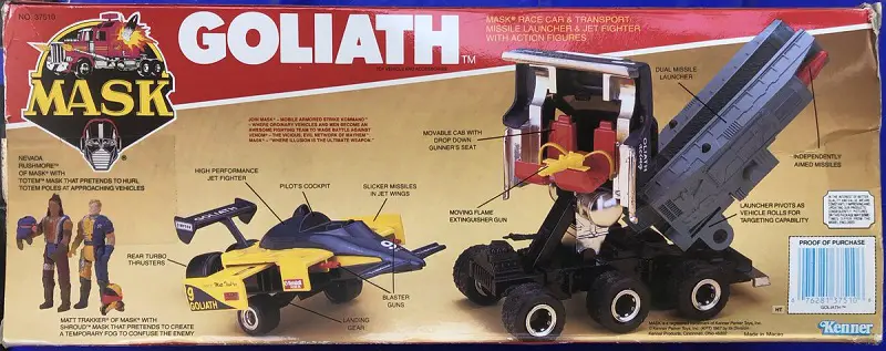 Goliath Kenner MASK Toy