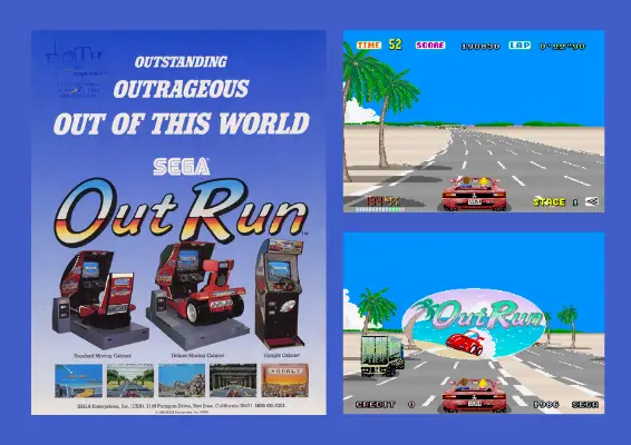 OutRun - The Best 80s Driving Arcade Games