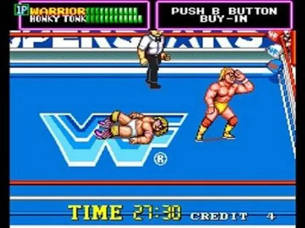 WWF Superstars Arcade - Hulk Hogan and Ultimate Warrior