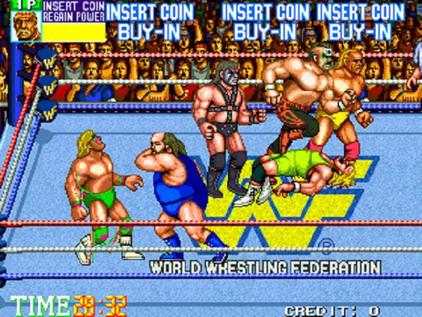 WWF WrestleFest Arcade - Royal Rumble Mode